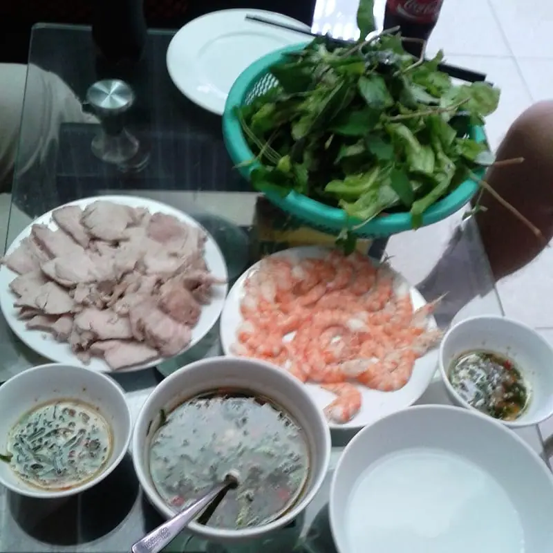 Bánh tráng dẻo cuốn