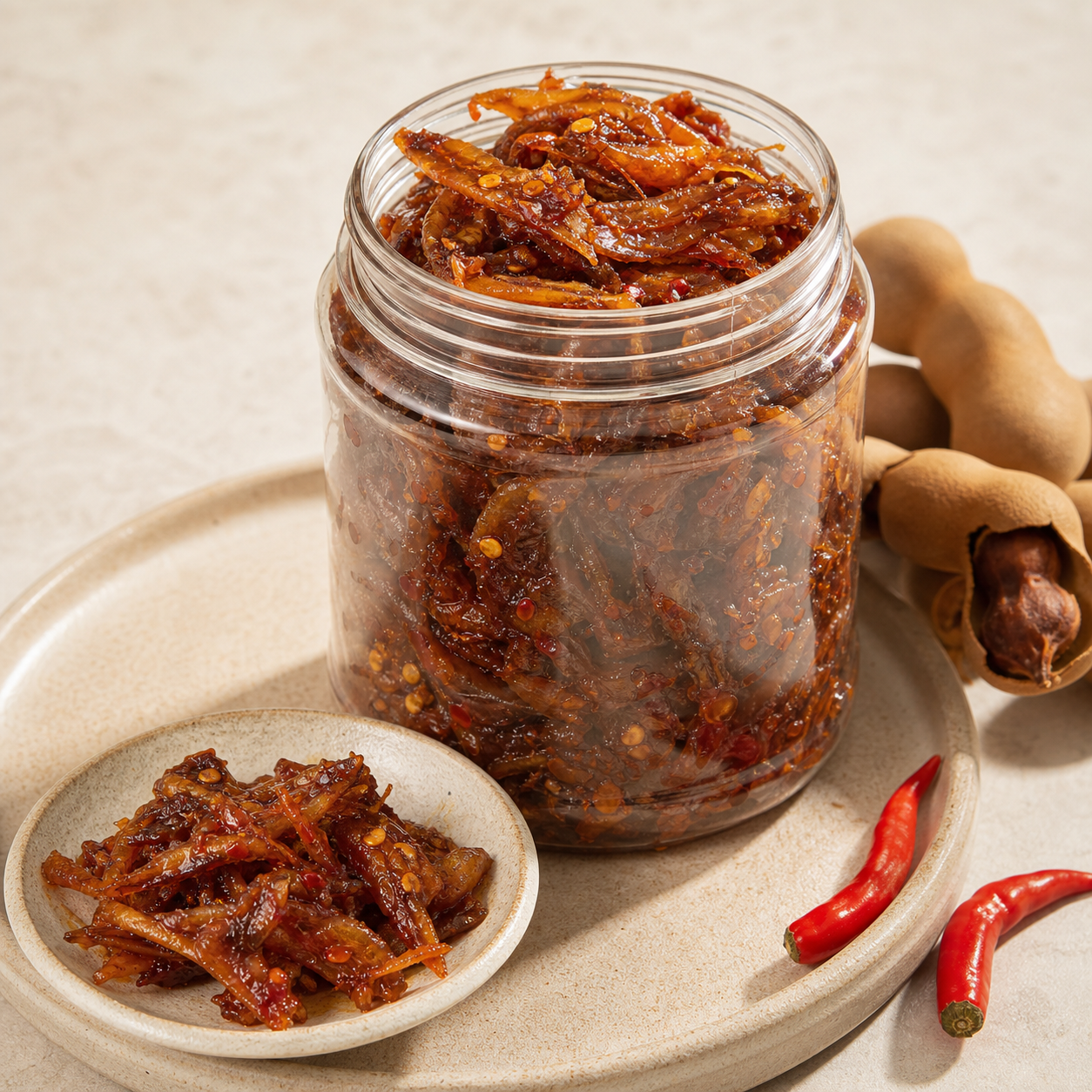 Mực rim me Phú Yên hũ 250g