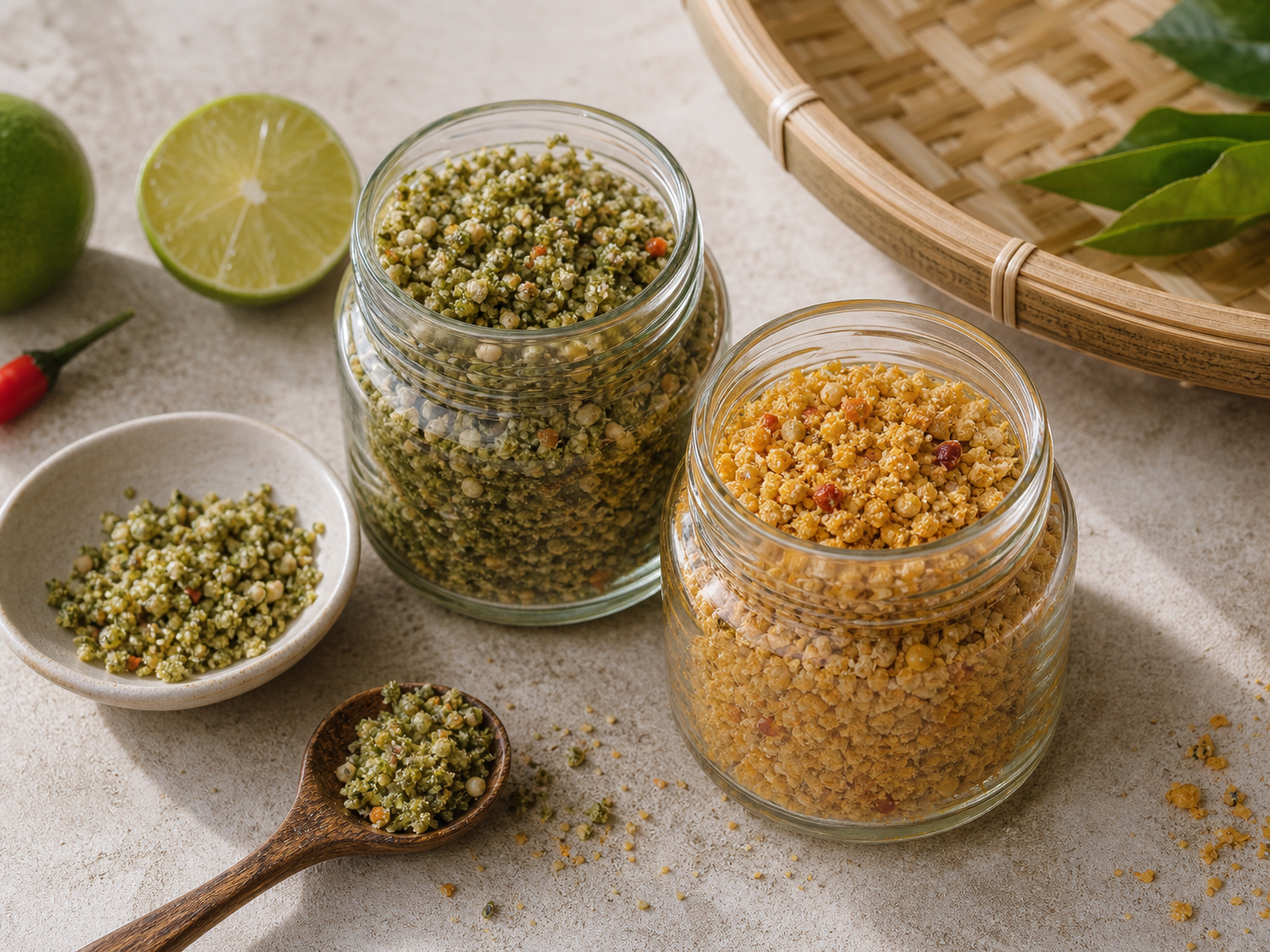 Muối ớt xanh Phú Yên hũ 100g