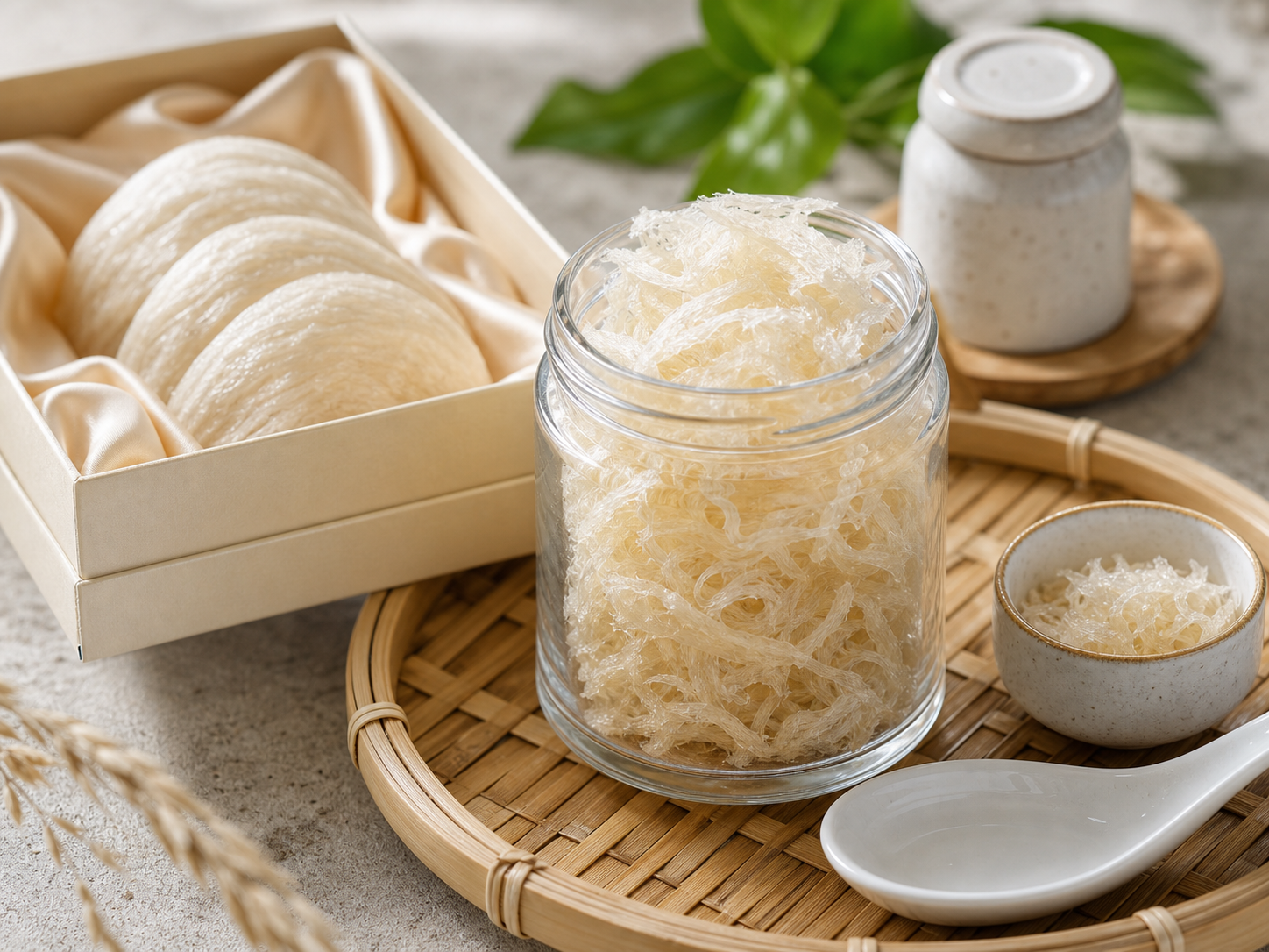 Yến sào thô hũ 100g